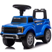 shumee Avtomobilček za otroke za eno leto, LED predal za shranjevanje, Ford Raptor modre barve, Sun Baby