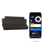 WiFi Zigbee nastavljiv LED linearni reflektor 12W za magnetne tirnice SMART TRACK 48VDC 3000-5000K zatemnljiv