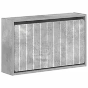 vidaXL Omara za čevlje, pritrjena na steno ZWOLLE 71 x 17 x 43 cm