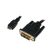 Sale LogiLink Mini-HDMI - DVI-D M/M 1m Black (CHM002)