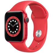 Apple SAT pametni, 1.57 LTPO OLED zaslon, vodootporan BT, WiFI - Watch Series 6 GPS 40mm Red