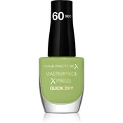 Max Factor Masterpiece Xpress Quick Dry hitro sušeči lak za nohte 8 ml odtenek 590 Key Lime