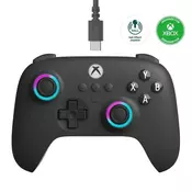 8Bitdo Ultimate C, Xbox Series X|S, Xbox One, PC, Hall-Effect, črn, žični krmilnik