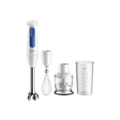 MultiQuick 3 hand blender, 4 accessories, 900 W, Blue - Braun