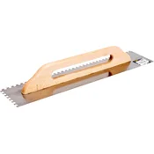 Vorel Nerjaveča jeklena gladilka za omet 580 x 128 mm, zobje 8 x 8 mm 06690 VOREL