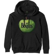 The Beatles Kapuco Apple Logo Unisex Black 2XL