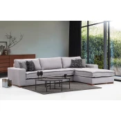 Atelier del Sofa Ugaona garnitura Lena 94x85x323cm Svetlosiva