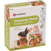 Flamingo Gnawing Stone Knibbles - koruzni mineralni kamen 1 kos