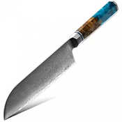 Damask kuhinjski nož Aomoki - Santoku KP20193