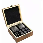 Darilni set kozarcev za viski, hladilne kocke WS-003