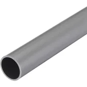 Nikcorp PVC cev 28x32mm 0,5m toga siva za vodo, vrt, akvarij, kable, prezračevanje
