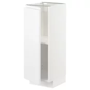 METOD Podni element s policama, bela/Voxtorp matirano bela, 30x37 cm