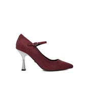 Nine West Čevlji z visoko peto CEO-LP90858-296 Bordo rdeča