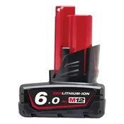AKU.BATERIJA M12 B6 Li-Ion 12V 6,0Ah