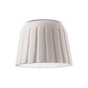 Ferroluce Stropna svetilka Madame Gres keramika višine 29 cm, bela - Dnevna soba/jedilnica - Sodobni