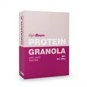 GymBeam Beljakovinska granola z gozdnimi jagodami 5 x 300 g
