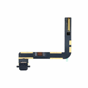 Apple iPad (7. generacija 2019, 8. generacija 2020, 9. generacija 2021) - Priključek za polnjenje + Flex kabel (črn)