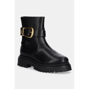 Steve Madden Škornji Lexs SM11003593 Črna