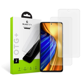 GLASTIFY OTG+ KALJENO STEKLO 2-KOS ZA XIAOMI POCO F4 5G CLEAR