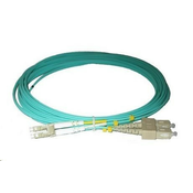 Duplex patch kabel MM 50/125, OM3, LC-SC, LS0H, 7m