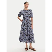 Pepe Jeans Poletna obleka Eva PL953695 Svetlo modra Regular Fit