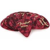 Fender 351 Shape Premium Picks Red Medium 12 Pack