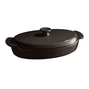 Steam cooking dish, ceramic, 30.5 x 17.5 cm / 0.9 L, PAPILLOTE,  Cha