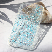 Torbica Glitter za iPhone 14 Pro 6.1 plava
