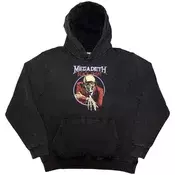 Megadeth Black Friday (Back Print Stone Wash) Charcoal Grey XL Kapuco