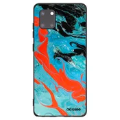 Silikonski črni ovitek za Samsung Galaxy Note 10 Lite N770F - Blue Magma