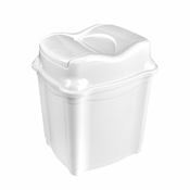 eoshop WHIRPOOL kanta za otpatke 9 L, pravokutna, preklopni poklopac, plastika, mix boja