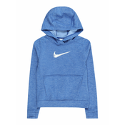 NIKE Sportski pulover MULTI+, plava melange / bijela