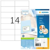 Herma etikete 105X42 A4/14 1/100 bela ( 02H4674 )