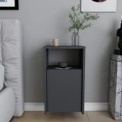 Hanah Home Nocni ormaric Carlin 36x61,4x25,3cm Antracit