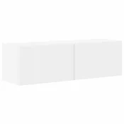 Vidaxl TV stenska omara Bela 98 x 31 x 29,5 cm Konstruiran les