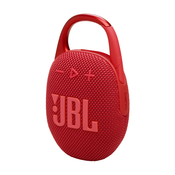JBL Clip 5 crveni kompaktni vodootporni zvucnik