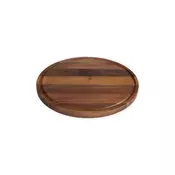 Okrugla daska za seviranje 35 cm - orah