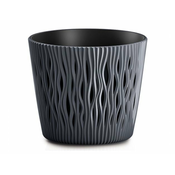 Prosperplast Prevleka za cvetlični lonec SANDY 2v1 plastična mat d23x19cm