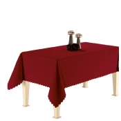 Priresa Namizni Prt GOFRE BORDO, 140 x 180 cm