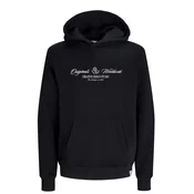 Jack & Jones Junior Majica JORTORONTO črna/bela