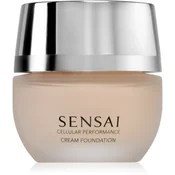 Sensai Cellular Performance Eye Contour Cream kremasti tekoči puder SPF 20 odtenek CF 20 30 ml