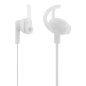 STREETZ E120 Stay-in-ear Slušalice s Daljinskim Upravljanjem i Mikrofonom, Bijele