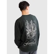 Redefined Rebel RRMarc Boxy Fit moška majica z dolgimi rokavi scarab