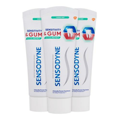 Sensodyne Sensitivity & Gum Caring Mint Trio zobna pasta 1 set