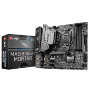 MSI MAG B365M MORTAR  Intel, Intel® 1151 (8. i 9. gen.), Intel® B365