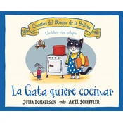 La gata quiere cocinar