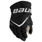 Hokejske rokavice Bauer Vapor FLYPRO Black/White Intermediate 12 palcev
