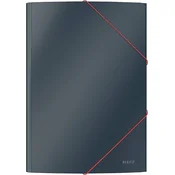 MAPA KARTONSKA Z ELASTIKO A4 LEITZ COSY SIVA 30020089