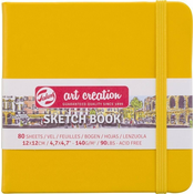Talens Art Creation Sketchbook Golden Yellow 12x12 cm 140 g
