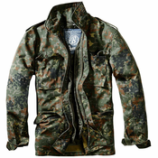 Moške vojaške zimske jakne M-65 Standard, Fleck Tarn